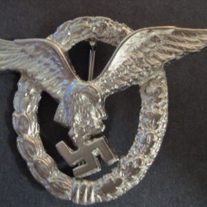 Pilot Badge (in Silver)