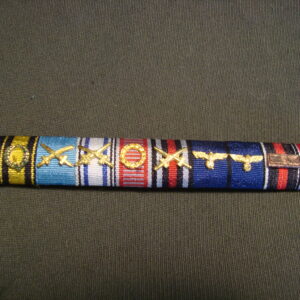 Erwin Rommel Ribbon Bar with 9 devices