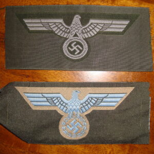 German Army Breast eagle-enlisted BEVO version(s) Options: Regular Army or Afrika version