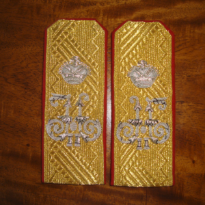 Imperial Russian general's Shoulder Boards